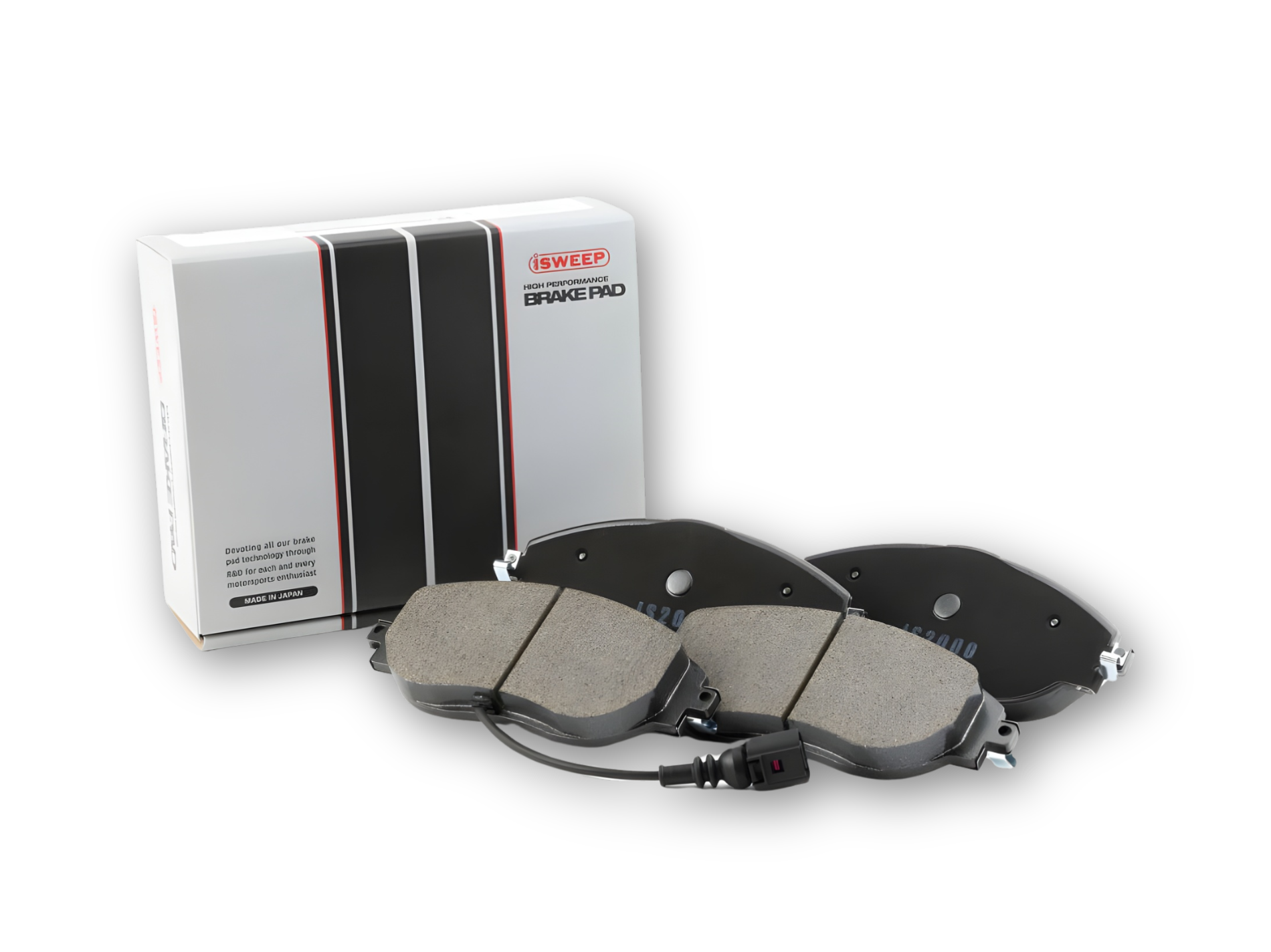 ishikawa iSWEEP IS1500 フロント用　R845 AUDI用 NEUSPEED | iSWEEP Brake Pads | Front • MQB Golf GTI/R/Jetta GLI