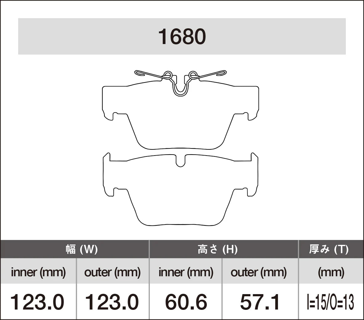 iSWEEP Brake Pads | Rear • F54/F60 JCW LCI