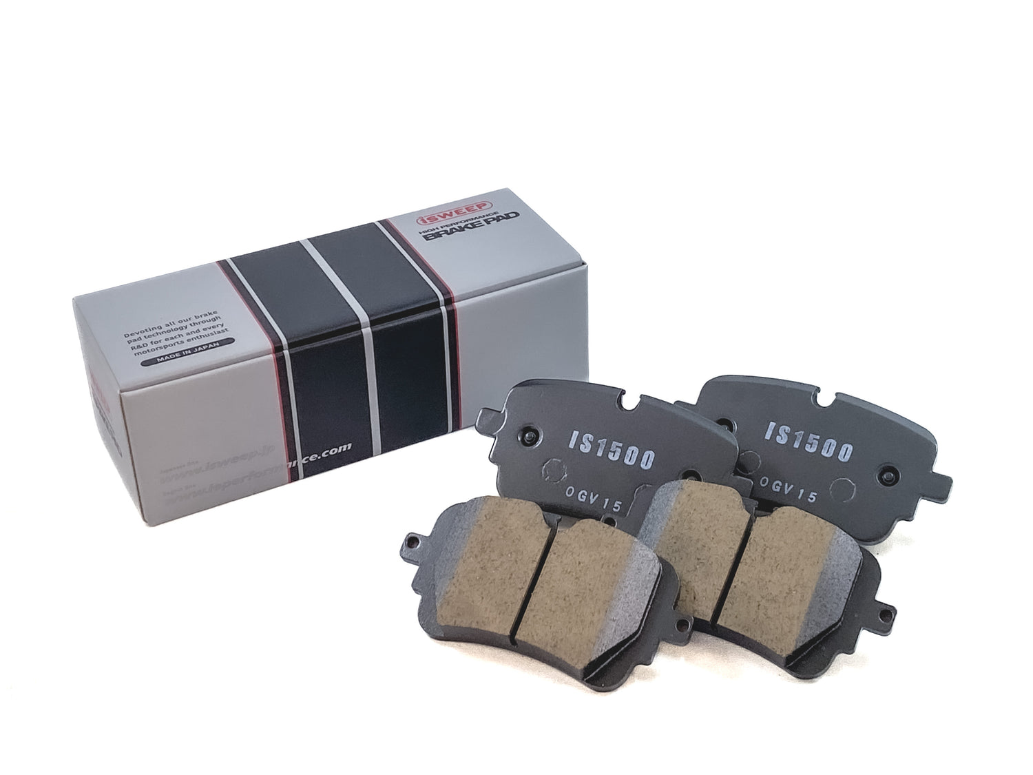iSWEEP Brake Pads | Rear • Audi A8/Q7/Q8/S6/S7/S8/SQ7/SQ8