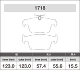 iSWEEP Brake Pads | Rear • MQBe  S3/RS 3 8Y, GTI/Golf R Mk8