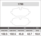 iSWEEP Brake Pads | Rear • U25 S