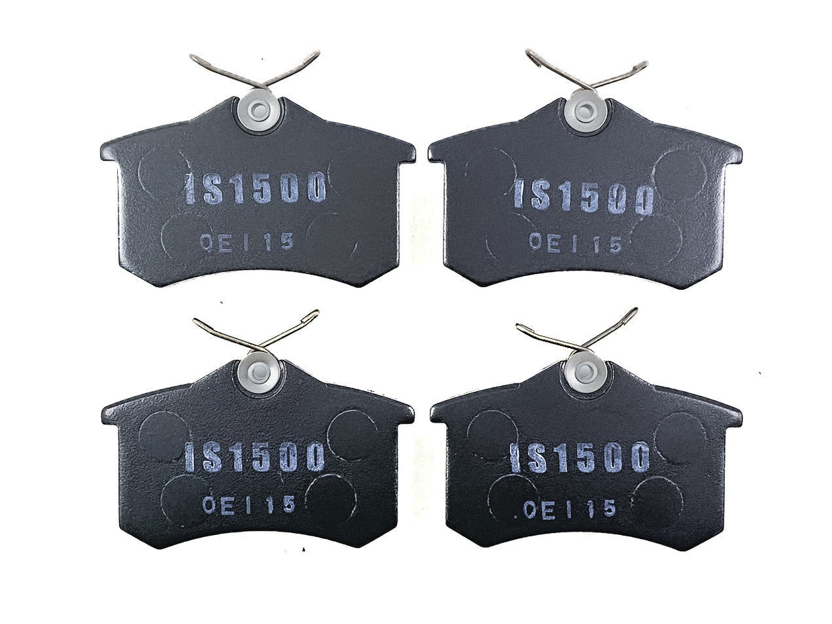 iSWEEP Brake Pads | Rear • PQ34/PQ35 Beetle/Jetta Mk4/Mk5/Mk6