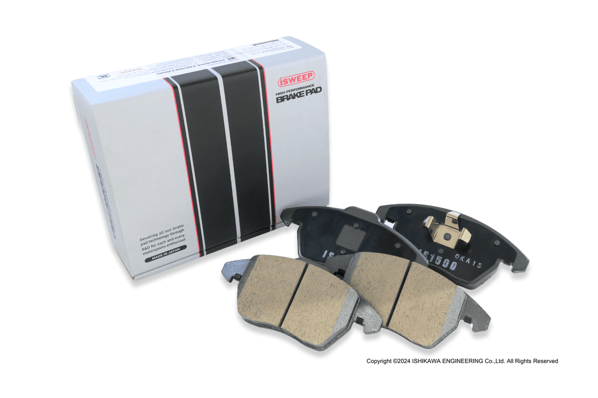 iSWEEP Brake Pads | Front • PQ35 A3/TT, Golf/GTI/Jetta/GLI