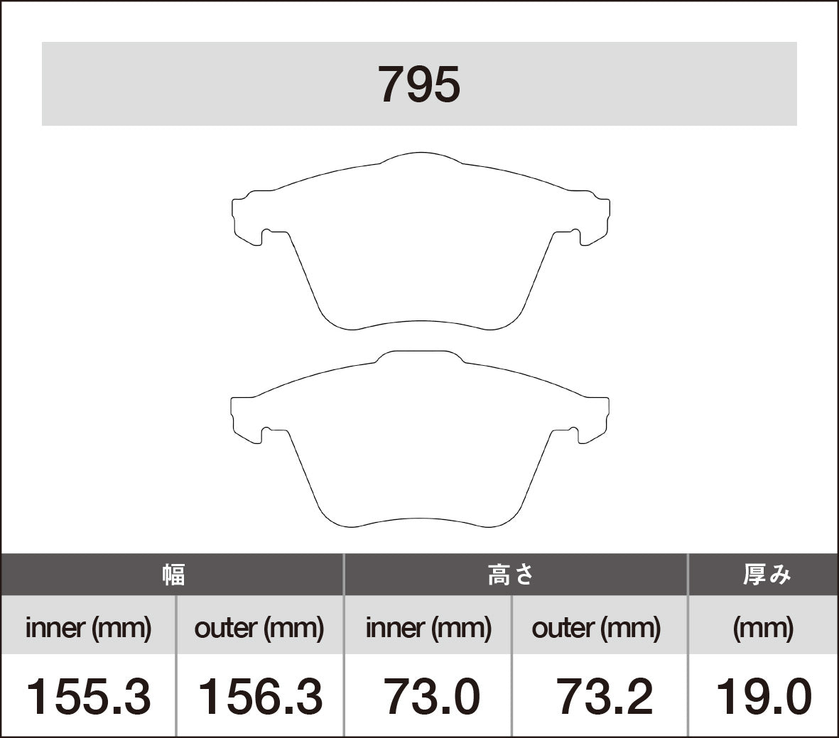 iSWEEP Brake Pads | Front • R32 Mk5/CC 3.2L