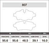 iSWEEP Brake Pads | Rear • R55/R56/R57/R58/R59