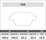 iSWEEP Brake Pads | Rear • PQ35 A3, Beetle/Golf