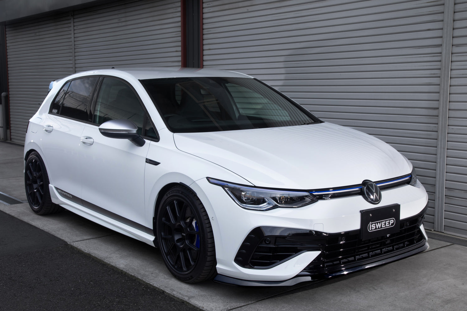 iSWEEP Front Lip Spoiler • MQBe Golf R Mk8