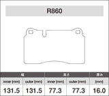 iSWEEP Brake Pads | Front • TT RS 8J