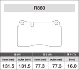 iSWEEP Brake Pads | Front • TT RS 8J