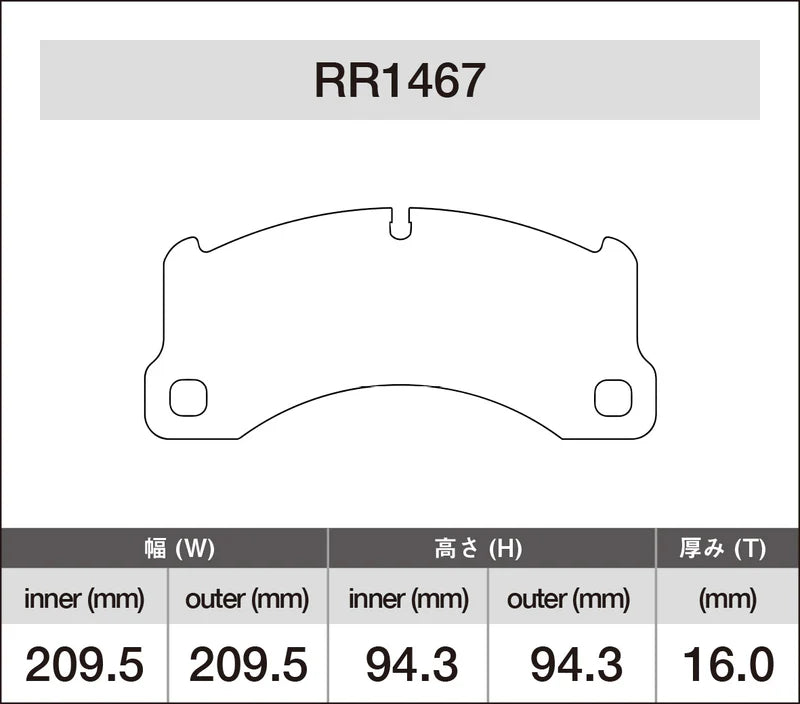 iSWEEP Brake Pads | Front • RR1467