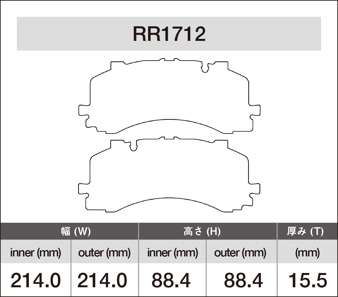 iSWEEP Brake Pads | Front • S6/S7 C8, S8 4N, SQ7/SQ8 4M