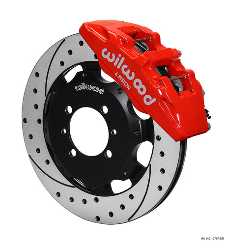 Wilwood Dynapro Forged 6-Piston Big Brake Kit | Front 310mm • FIAT 500