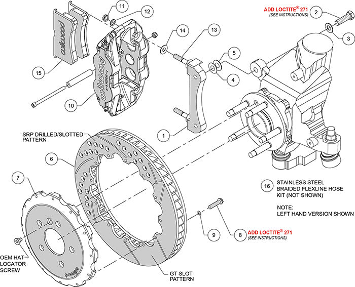 Wilwood Narrow Superlight Forged 6-Piston Big Brake Kit | Front 327mm • F55/F56/F57