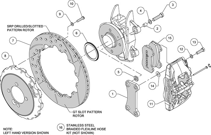 Wilwood Dynapro Forged 6-Piston Big Brake Kit | Front 327mm • R56/R57/R58/R59