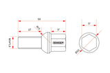 iSWEEP Titanium Wheel Lug Bolts