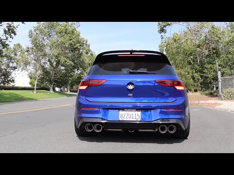 Stainless Steel Cat-Back Exhaust • MQBe Golf R Mk8